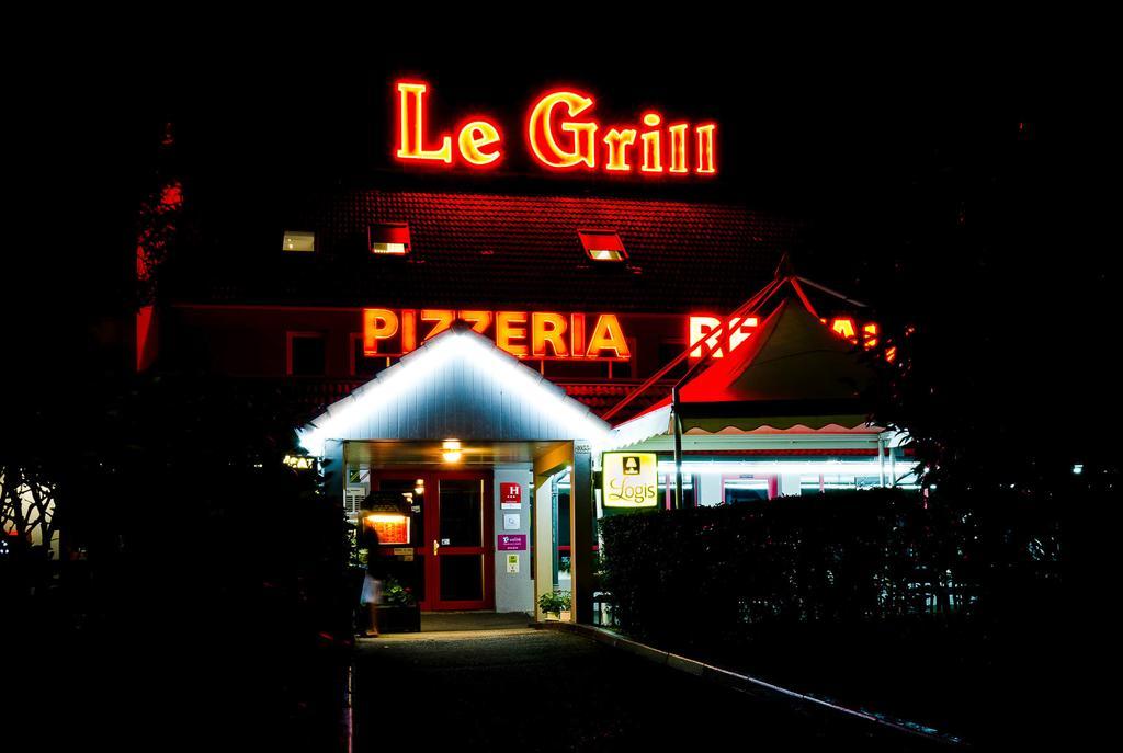 Logis Hotel Lons-Le-Saunier - Restaurant Le Grill Екстер'єр фото