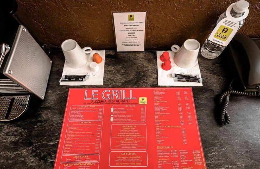 Logis Hotel Lons-Le-Saunier - Restaurant Le Grill Екстер'єр фото